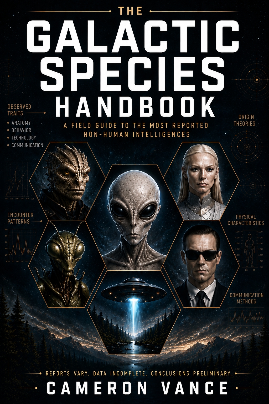 Cover of The Galactic Species Handbook by Cameron Vance